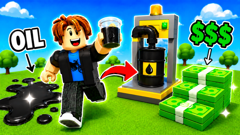 Crude Oil Tycoon official Roblox cover art